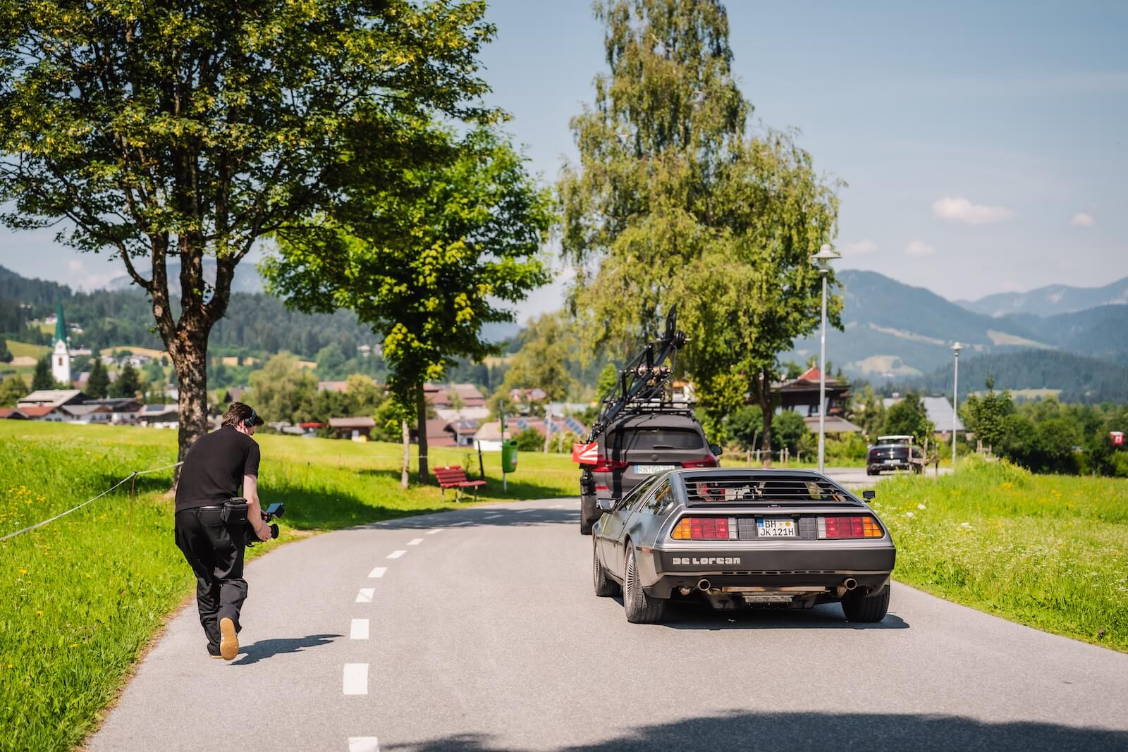 DeLorean bei Knossi meets Alexander Zverev